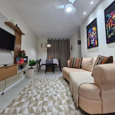 BARRA OLÍMPICO, FARMASI ARENA, ROCK IN RIO, PARQUE OLÍMPICO A PÉ, RIO CENTRO, 2 QUARTOS com ESTACIONAMENTO, PORTARIA 24h, PISCINA, Sauna e Parquinho Infantil - Ar Condicionado SALA E QUARTOS, TV com STREAMING, Wi-Fi 500 Mbps-2